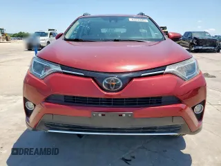 2018 Toyota RAV4 XLE with VIN 2T3WFREV0JW489613, listed as a Copart auction lot 61245005 with 46,253 mi miles and Salvage title. Bid and sale history available at DreamBid. Image 5.
