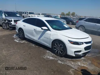 2018 Chevrolet Malibu LT with VIN 1G1ZD5ST9JF279911, listed as a IAAI auction lot 41879983 with 184,521 mi miles. Bid and sale history available at carsss.com. Image 1.