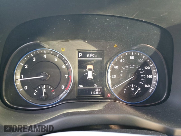 2022 Hyundai Kona SEL with VIN KM8K32AB9NU928669, listed as a Copart auction lot 49731055 with 11,338 mi miles and Salvage Title. Bid and sale history available at carsss.com. Image 9.
