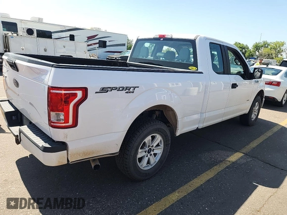 2017 Ford F-150 XL with VIN 1FTEX1EP1HKE24350, listed as a IAAI auction lot 42854253 with 141,639 mi miles and . Bid and sale history available at DreamBid. Image 14.
