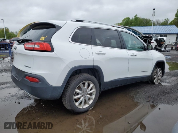 2016 Jeep Cherokee Limited z VIN 1C4PJMDSXGW252280, wystawiony jako Copart lot #55637295 z przebiegiem 97 802 mil mil oraz Szkoda całkowita • Salvage title. Historia ofert i sprzedaży dostępna na DreamBid. Obrazek 3.