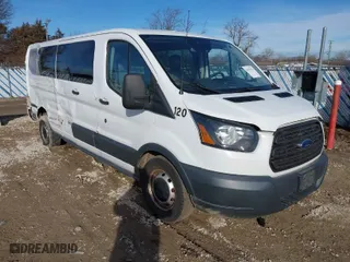 2017 Ford Transit Wagon XL with VIN 1FBZX2ZM3HKA98174, listed as a IAAI auction lot 41691833 with 190,226 mi miles. Bid and sale history available at carsss.com. Image 1.
