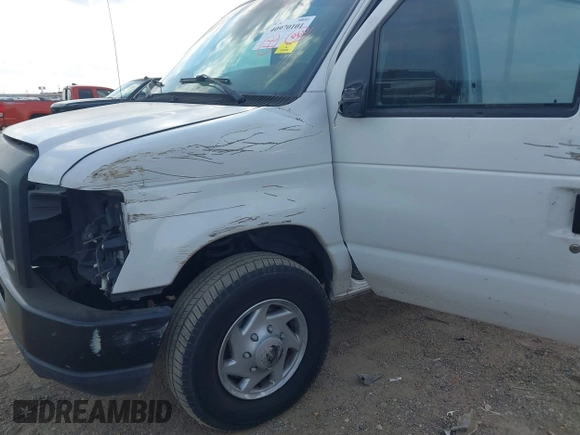 2012 Ford Econoline Cargo Commercial with VIN 1FTNE1EW0CDB20193, listed as a IAAI auction lot 40970101 with 353,006 mi miles and . Bid and sale history available at DreamBid. Image 6.