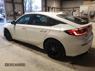 2023 Honda Civic Sport with VIN 19XFL2H80PE019334, listed as a Copart auction lot 77380663 with 3,229 mi miles and Salvage Title. Bid and sale history available at DreamBid. Image 2.