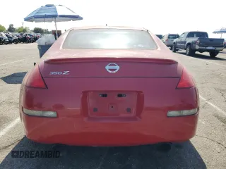 2003 Nissan 350Z Performance z VIN JN1AZ34D63T118262, wystawiony jako Copart lot #59956315 z przebiegiem Nie podano mil oraz Czysty tytuł • Clean title. Historia ofert i sprzedaży dostępna na DreamBid. Obrazek 6.