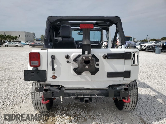 2016 Jeep Wrangler Unlimited Rubicon Hard Rock with VIN 1C4HJWFG3GL294803, listed as a Copart auction lot 45700565 with 35,034 mi miles and Salvage Title. Bid and sale history available at carsss.com. Image 6.