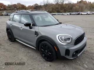 2021 MINI Countryman Oxford Edition with VIN WMZ23BR08M3M79321, listed as a Copart auction lot 78650574 with 49,718 mi miles and Non Repairable. Bid and sale history available at carsss.com. Image 4.
