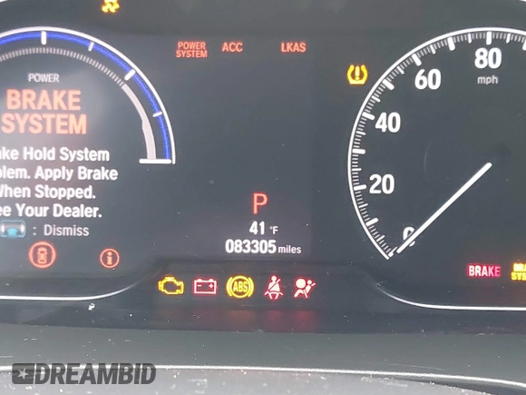 2019 Honda Insight EX with VIN 19XZE4F54KE010155, listed as a IAAI auction lot 41836495 with 83,305 mi miles and . Bid and sale history available at DreamBid. Image 15.