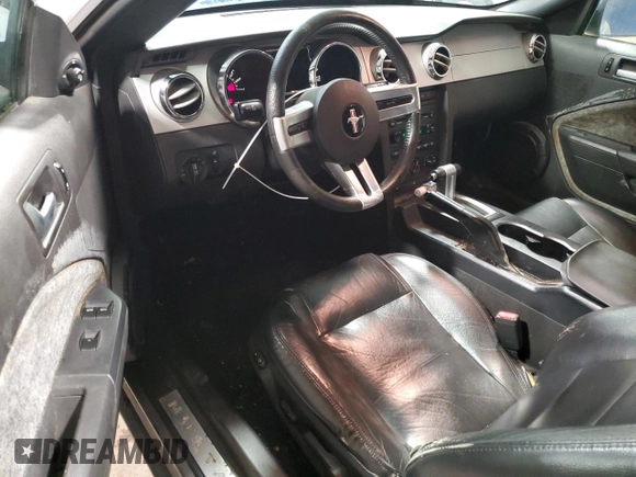 2006 Ford Mustang Standard with VIN 1ZVFT84N065164086, listed as a Copart auction lot 55291645 with 329,677 mi miles and Salvage Title. Bid and sale history available at carsss.com. Image 8.