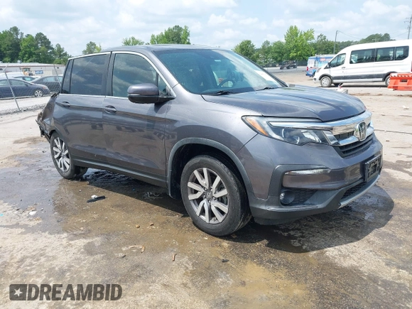 2019 Honda Pilot EX-L with VIN 5FNYF5H4XKB018306, listed as a IAAI auction lot 42441441 with 53,212 mi miles and . Bid and sale history available at DreamBid. Image 1.