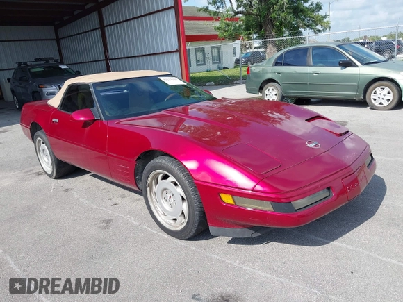 1991 Chevrolet Corvette z VIN 1G1YY3382M5116414, wystawiony jako IAAI lot #42219110 z przebiegiem Nie podano mil oraz . Historia ofert i sprzedaży dostępna na DreamBid. Obrazek 1.