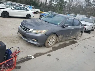 2015 Honda Accord Sedan EX-L with VIN 1HGCR3F87FA027332, listed as a Copart auction lot 47132075 with NaN miles and Salvage Title. Bid and sale history available at carsss.com. Image 1.