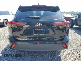 2021 Toyota Highlander L with VIN 5TDZZRAH8MS515126, listed as a Copart auction lot 52417775 with 37,945 mi miles and Salvage title. Bid and sale history available at DreamBid. Image 6.