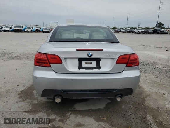2013 BMW 3 Series 335i with VIN WBADX7C59DJ590306, listed as a Copart auction lot 50372085 with 106,343 mi miles and Salvage Title. Bid and sale history available at DreamBid. Image 6.