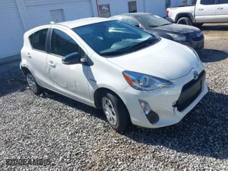 2016 Toyota Prius c One with VIN JTDKDTB37G1134675, listed as a IAAI auction lot 41566114 with 72,702 mi miles. Bid and sale history available at carsss.com. Image 1.