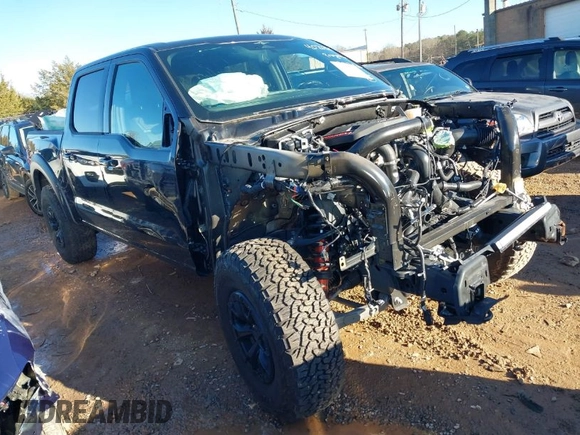 2023 Ford F-150 Raptor with VIN 1FTFW1RG6PFC88371, listed as a IAAI auction lot 41237404 with 8,934 mi miles and . Bid and sale history available at DreamBid. Image 1.