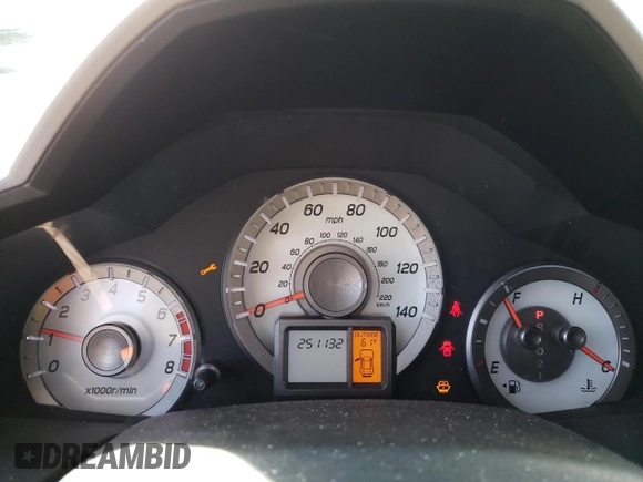2012 Honda Pilot EX with VIN 5FNYF4H46CB050164, listed as a Copart auction lot 50470865 with 251,132 mi miles and Salvage Title. Bid and sale history available at DreamBid. Image 9.