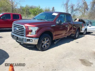 2015 Ford F-150 XLT with VIN 1FTEX1EP1FFC04227, listed as a IAAI auction lot 42048985 with 96,179 mi miles. Bid and sale history available at carsss.com. Image 2.