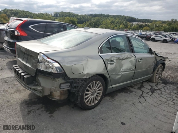 2007 Volvo S80 I6 with VIN YV1AS982471034997, listed as a Copart auction lot 71587574 with 148,992 mi miles and Salvage Title. Bid and sale history available at carsss.com. Image 3.