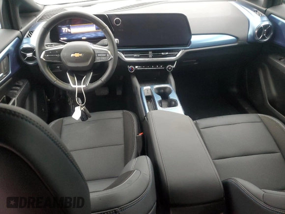2024 Chevrolet Equinox EV LT z VIN 3GN7DLRP6RS260243, wystawiony jako Copart lot #85561804 z przebiegiem 2 458 mil mil oraz Szkoda całkowita • Salvage title. Historia ofert i sprzedaży dostępna na DreamBid. Obrazek 8.
