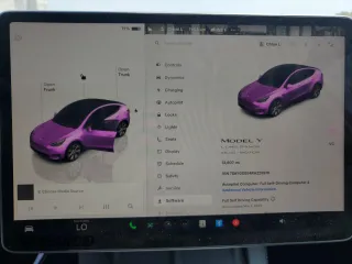 2024 Tesla Model Y Long Range with VIN 7SAYGDEE4RA228916, listed as a Copart auction lot 54921575 with 13,607 mi miles and Salvage title. Bid and sale history available at DreamBid. Image 9.