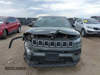 2024 Jeep Compass Sport с VIN 3C4NJDANXRT583844, выставлен на аукционе IAAI как лот 41359436 с пробегом 12 622 миль миль и . История ставок и продаж доступна на DreamBid. Изображение 12.