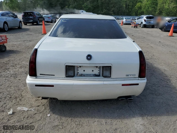 2001 Cadillac Eldorado Touring ETC with VIN 1G6ET12931B110029, listed as a Copart auction lot 52779505 with 173,073 mi miles and Salvage Title. Bid and sale history available at carsss.com. Image 6.
