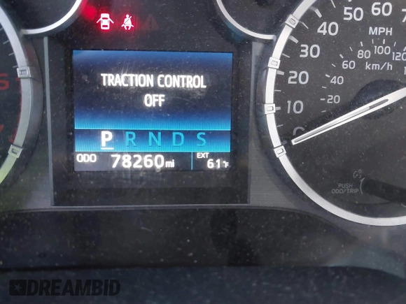 2016 Toyota Tundra 4WD Truck SR with VIN 5TFUW5F1XGX525419, listed as a IAAI auction lot 41460439 with 78,260 mi miles. Bid and sale history available at carsss.com. Image 15.