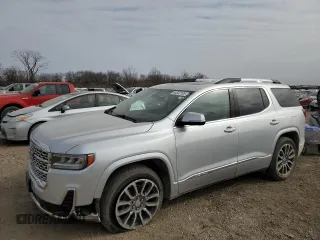 2020 GMC Acadia Denali with VIN 1GKKNXLS6LZ105761, listed as a Copart auction lot 44543195 with 64,836 mi miles and Salvage Title. Bid and sale history available at carsss.com. Image 1.