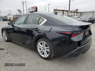 2021 Lexus IS 300 with VIN JTHAA1D29M5111530, listed as a Copart auction lot 65078415 with 76,997 mi miles and Salvage title. Bid and sale history available at DreamBid. Image 2.