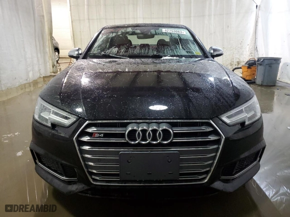 2018 Audi S4 Premium Plus with VIN WAUB4AF46JA002776, listed as a Copart auction lot 42753083 with 35,590 mi miles. Bid and sale history available at carsss.com. Image 5.