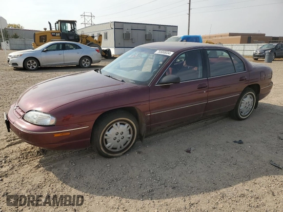 1996 Chevrolet Lumina with VIN 2G1WL52M7T9148079, listed as a Copart auction lot 75500834 with 176,307 mi miles and Salvage Title. Bid and sale history available at DreamBid. Image 1.