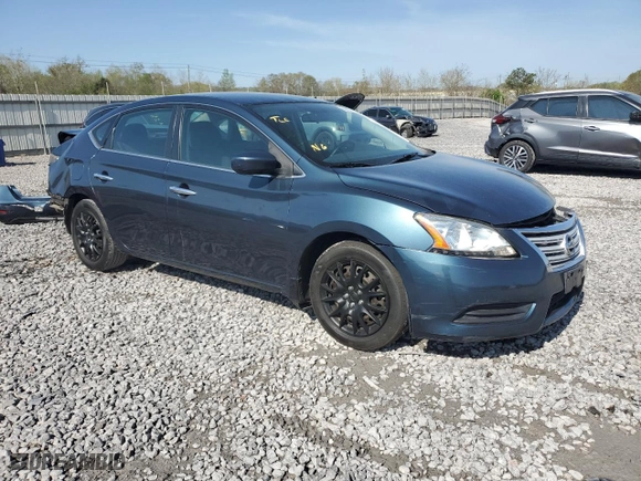 2015 Nissan Sentra SV with VIN 3N1AB7AP7FY313616, listed as a Copart auction lot 50903705 with 184,071 mi miles and Salvage Title. Bid and sale history available at carsss.com. Image 4.