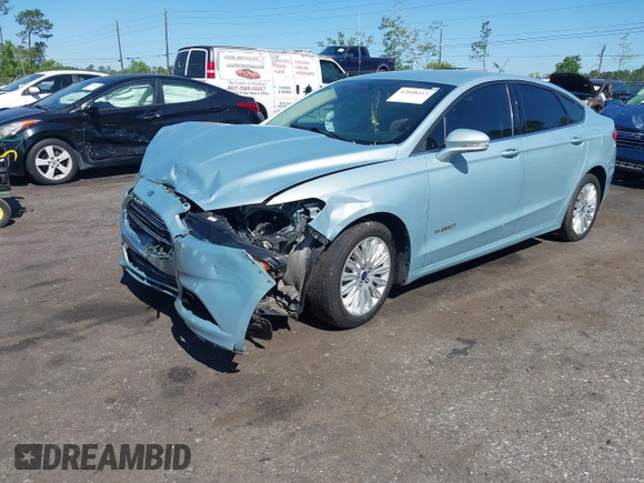 2014 Ford Fusion SE Hybrid with VIN 3FA6P0LU3ER373311, listed as a IAAI auction lot 42048513 with 155,935 mi miles. Bid and sale history available at carsss.com. Image 17.