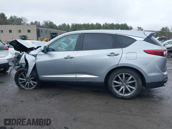 2021 Acura RDX w/Technology Package with VIN 5J8TC2H54ML028017, listed as a IAAI auction lot 42002171 with Not Provided miles. Bid and sale history available at carsss.com. Image 14.
