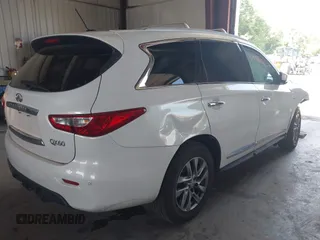 2014 Infiniti QX60 with VIN 5N1AL0MM1EC505488, listed as a IAAI auction lot 42592061 with 207,960 mi miles and . Bid and sale history available at DreamBid. Image 4.