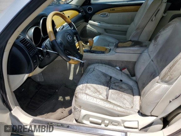 2004 Lexus SC 430 с VIN JTHFN48Y940052681, выставлен на аукционе Copart как лот 59951075 с пробегом 274 431 миль миль и Чистый • Clean title. История ставок и продаж доступна на DreamBid. Изображение 7.