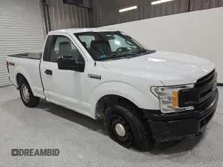 2018 Ford F-150 XL with VIN 1FTMF1EB4JFD61181, listed as a Copart auction lot 60848305 with 75,577 mi miles and Clean title. Bid and sale history available at DreamBid. Image 4.