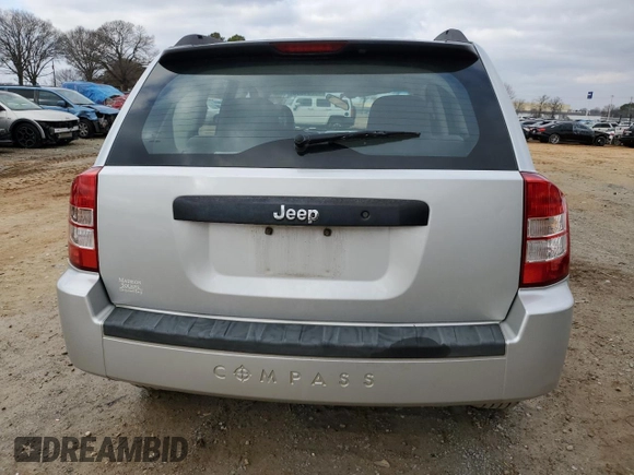 2007 Jeep Compass Sport with VIN 1J8FT47W87D211137, listed as a Copart auction lot 45294835 with 144,156 mi miles and Salvage Title. Bid and sale history available at carsss.com. Image 6.