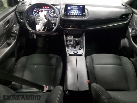 2024 Nissan Rogue S with VIN 5N1BT3AB9RC675595, listed as a Copart auction lot 54750205 with 31,556 mi miles and Salvage Title. Bid and sale history available at DreamBid. Image 8.