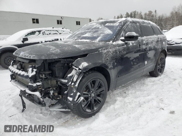 2020 Land Rover Range Rover Velar S z VIN SALYB2EX5LA280505, wystawiony jako Copart lot #42629645 z przebiegiem 64 356 mil mil oraz Szkoda całkowita • Salvage title. Historia ofert i sprzedaży dostępna na DreamBid. Obrazek 1.
