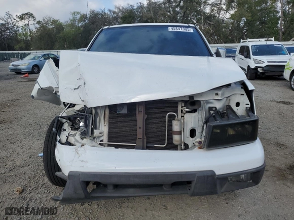 2012 Chevrolet Colorado Work Truck with VIN 1GCCSBF98C8158830, listed as a Copart auction lot 45847305 with 0 mi miles and Non Repairable. Bid and sale history available at carsss.com. Image 5.