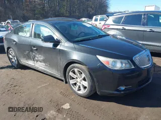 2011 Buick LaCrosse CXL with VIN 1G4GC5EDXBF350858, listed as a IAAI auction lot 41674459 with 115,476 mi miles. Bid and sale history available at carsss.com. Image 1.