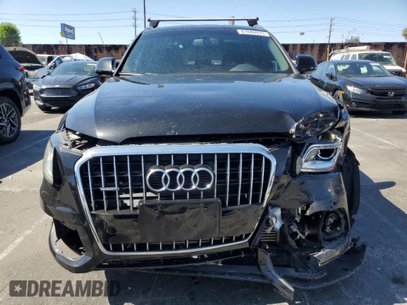 2016 Audi Q5 Premium Plus with VIN WA1L2AFP4GA119136, listed as a Copart auction lot 61946975 with 53,221 mi miles and Salvage title. Bid and sale history available at DreamBid. Image 5.
