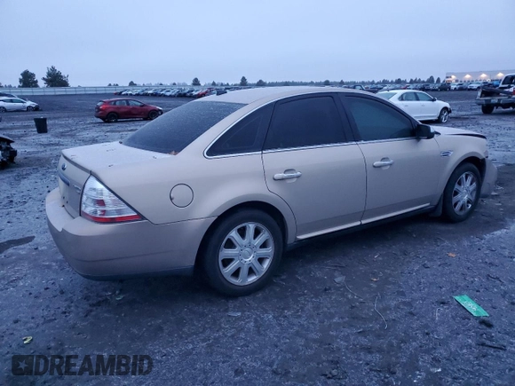 2008 Ford Taurus Limited with VIN 1FAHP28W08G141985, listed as a Copart auction lot 83904504 with 144,147 mi miles and Salvage Title. Bid and sale history available at carsss.com. Image 3.