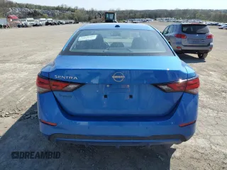 2025 Nissan Sentra SV z VIN 3N1AB8CV8SY260517, wystawiony jako Copart lot #54258465 z przebiegiem 3767 mil mil oraz Szkoda całkowita • Salvage title. Historia ofert i sprzedaży dostępna na DreamBid. Obrazek 6.