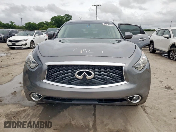 2017 Infiniti QX70 z VIN JN8CS1MU7HM141618, wystawiony jako Copart lot #59794075 z przebiegiem 114 272 mil mil oraz Szkoda całkowita • Salvage title. Historia ofert i sprzedaży dostępna na DreamBid. Obrazek 5.