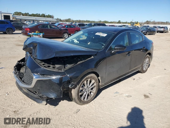 2022 Mazda 3 S with VIN 3MZBPAAL8NM300034, listed as a Copart auction lot 83892344 with 42,226 mi miles and Salvage title. Bid and sale history available at DreamBid. Image 1.