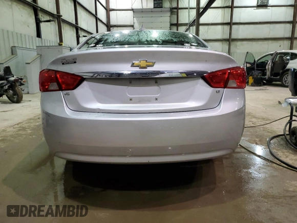 2017 Chevrolet Impala LT with VIN 2G1105S32H9192301, listed as a Copart auction lot 47583715 with 93,978 mi miles and Non Repairable. Bid and sale history available at DreamBid. Image 6.