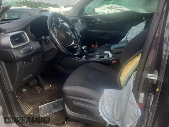 2019 Kia Sorento LX with VIN 5XYPGDA30KG470276, listed as a Copart auction lot 67822034 with 108,191 mi miles and Salvage Title. Bid and sale history available at DreamBid. Image 7.